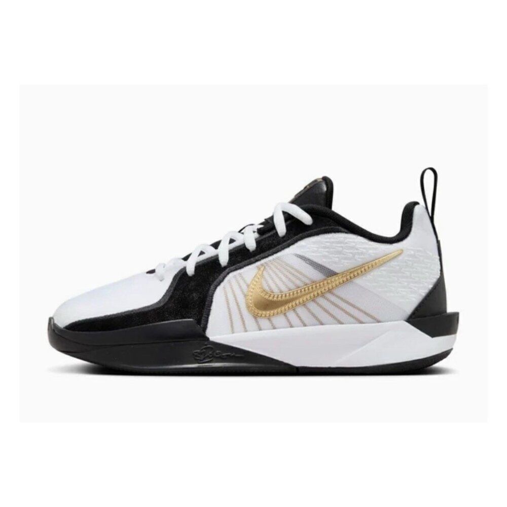 Nike kids Sabrina 2 Gold Quest GS Black Gold White FQ7377-001 Sneaker 4Y 4 Y